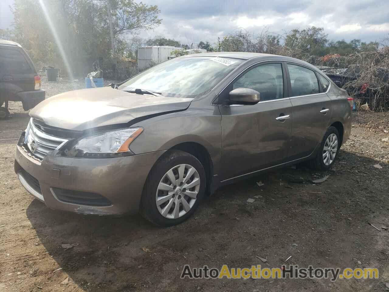 2015 NISSAN SENTRA S, 3N1AB7AP7FY260397