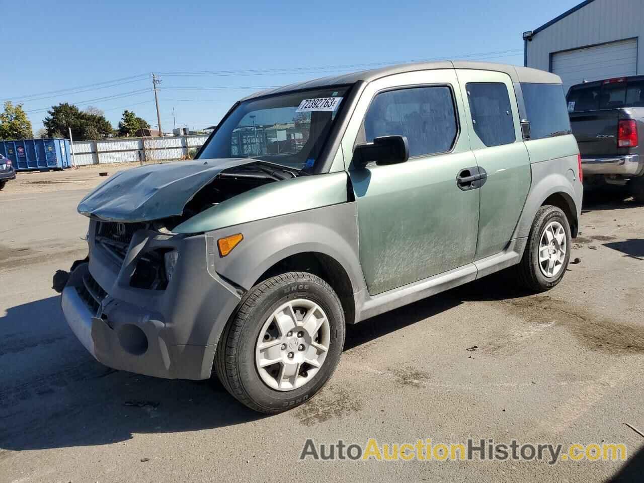 2005 HONDA ELEMENT LX, 5J6YH28355L028088