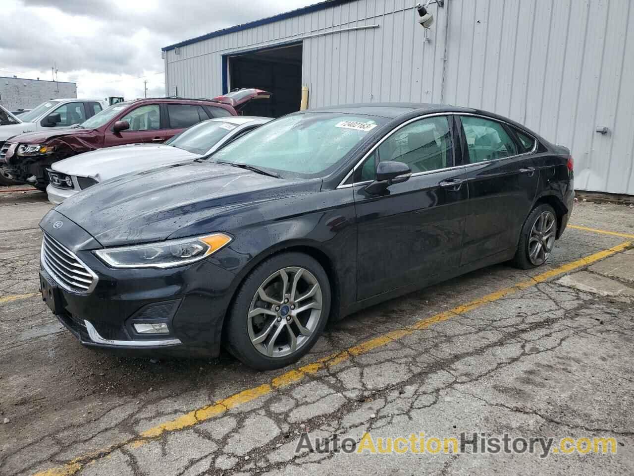 2019 FORD FUSION SEL, 3FA6P0CD4KR194903