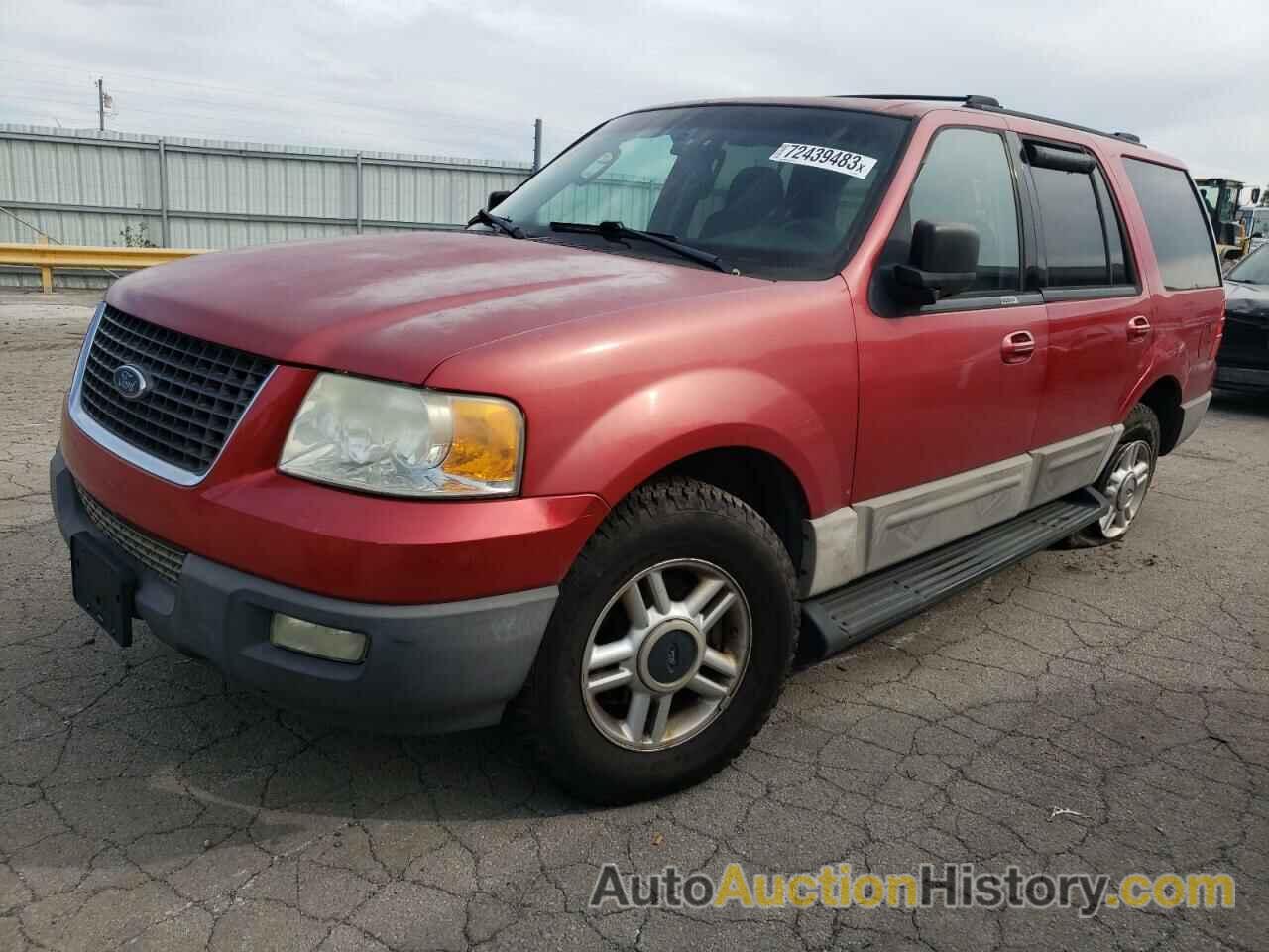 2003 FORD EXPEDITION XLT, 1FMRU15WX3LB52168