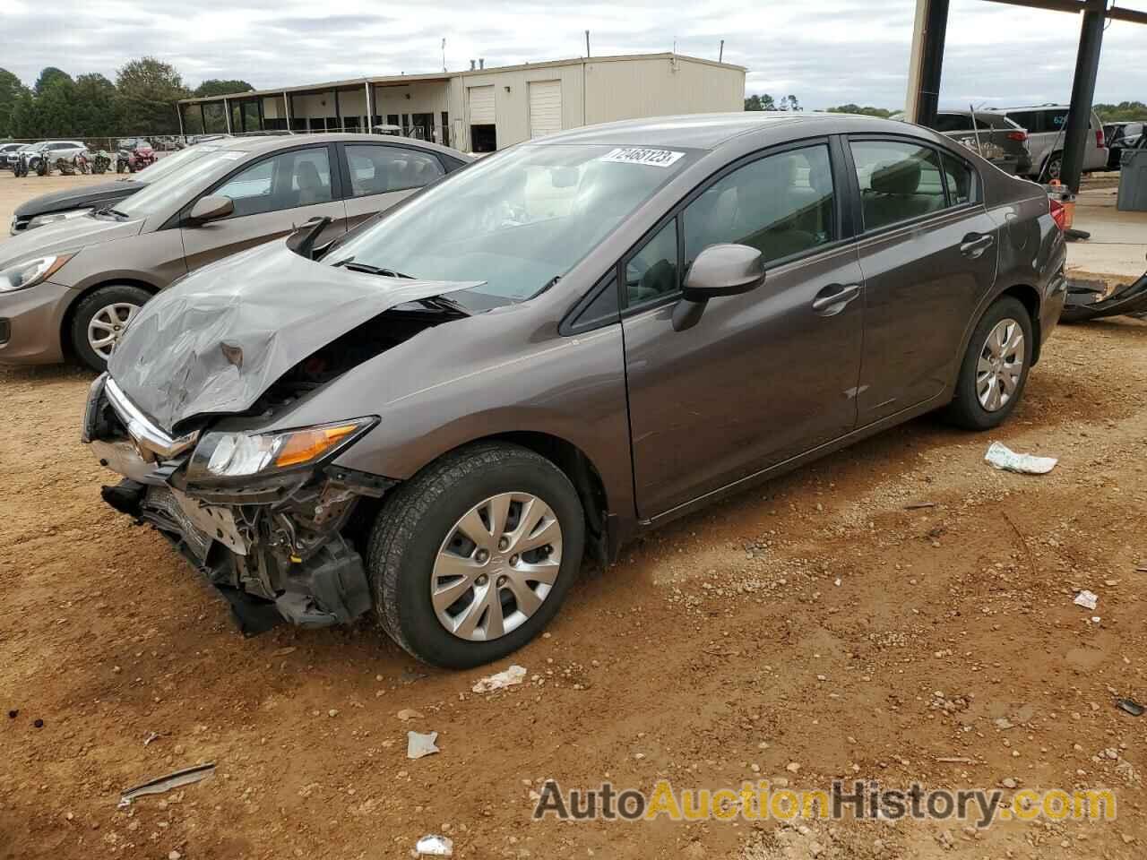 2012 HONDA CIVIC LX, 19XFB2F56CE013060