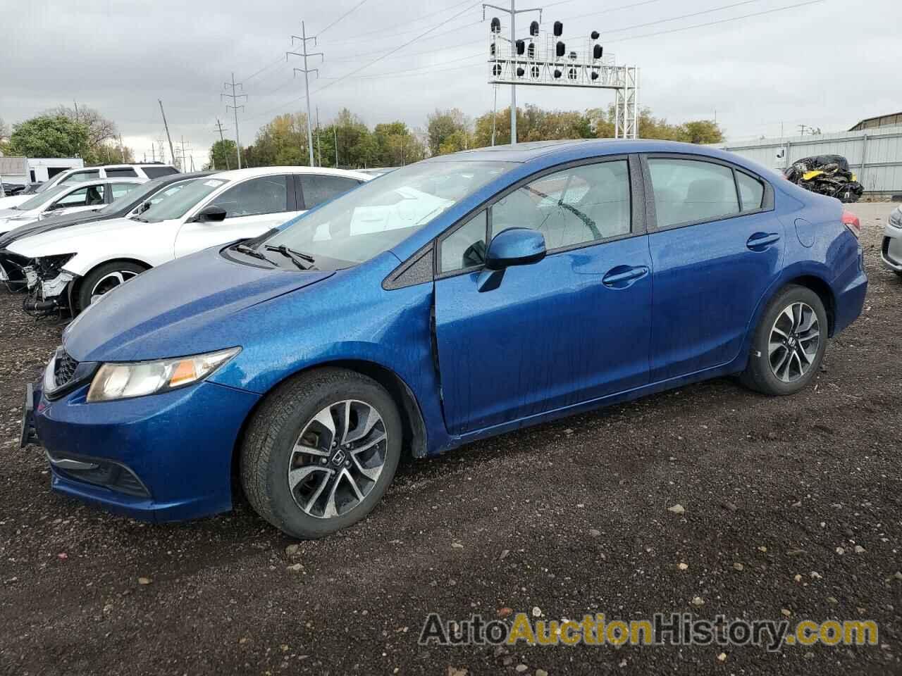 2013 HONDA CIVIC EX, 19XFB2F87DE094193