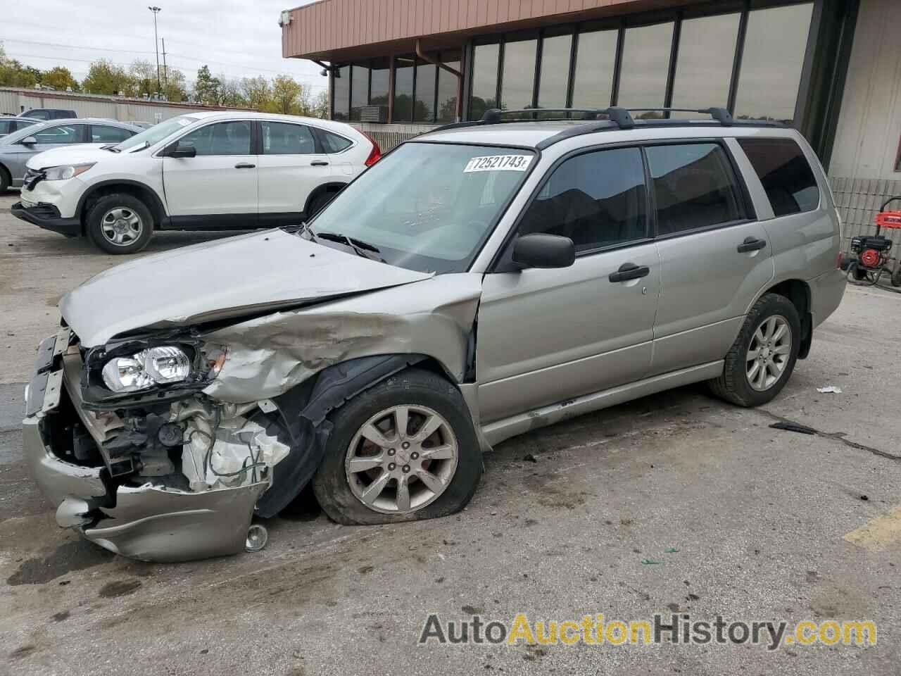 2006 SUBARU FORESTER 2.5X, JF1SG63666H726386