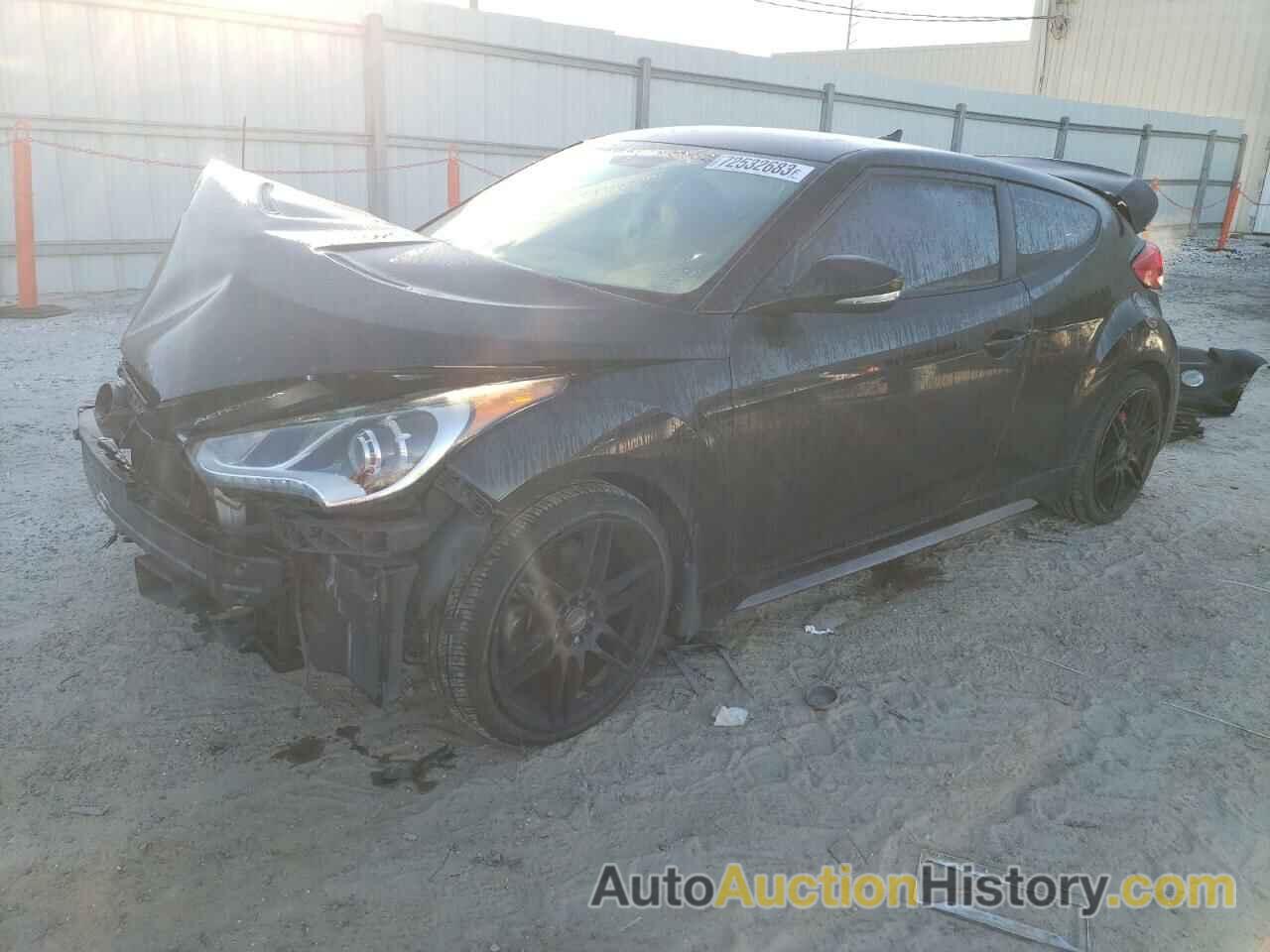 2015 HYUNDAI VELOSTER TURBO, KMHTC6AE0FU221483