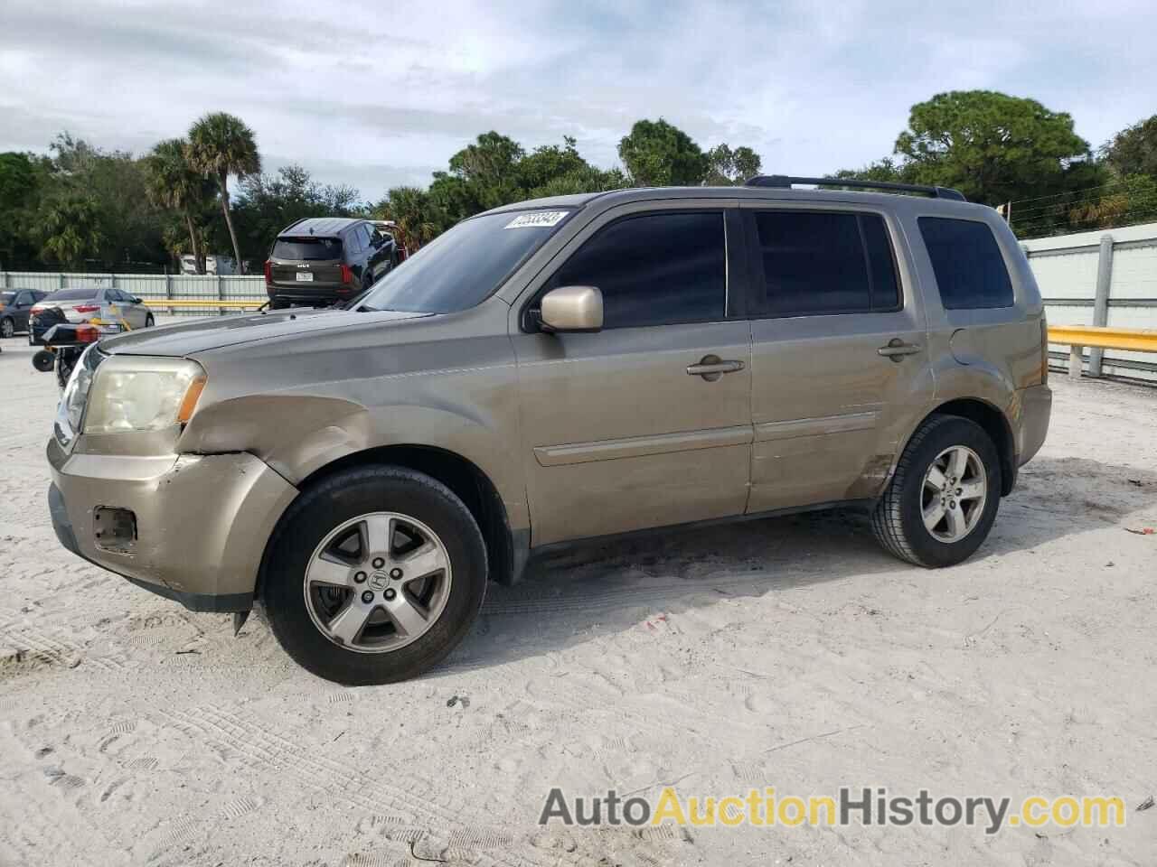 2011 HONDA PILOT EXL, 5FNYF3H53BB027636