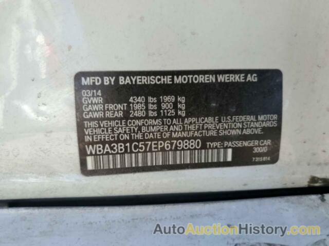 BMW 3 SERIES I, WBA3B1C57EP679880