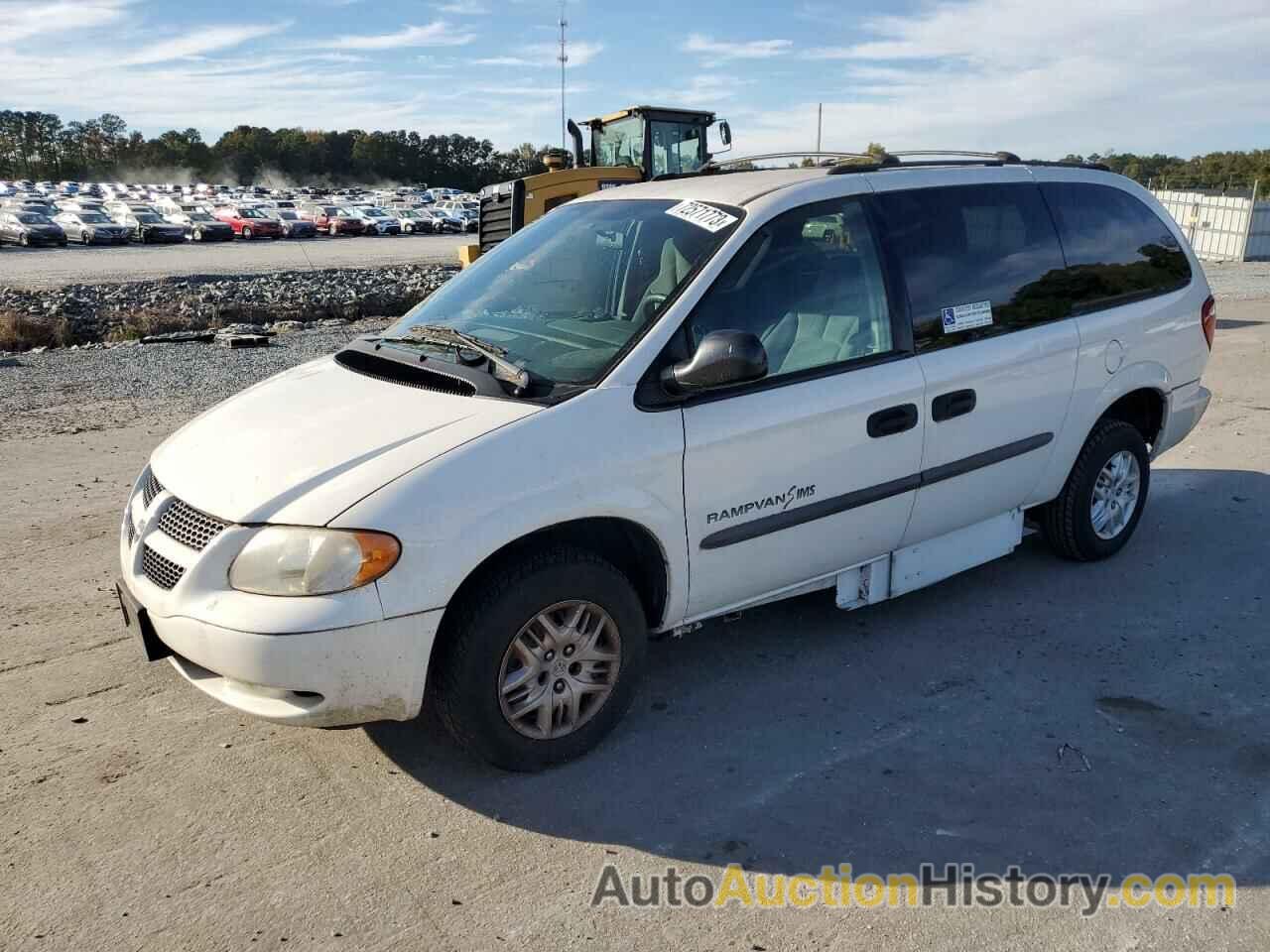 2004 DODGE CARAVAN SE, 1D4GP24R74B602437