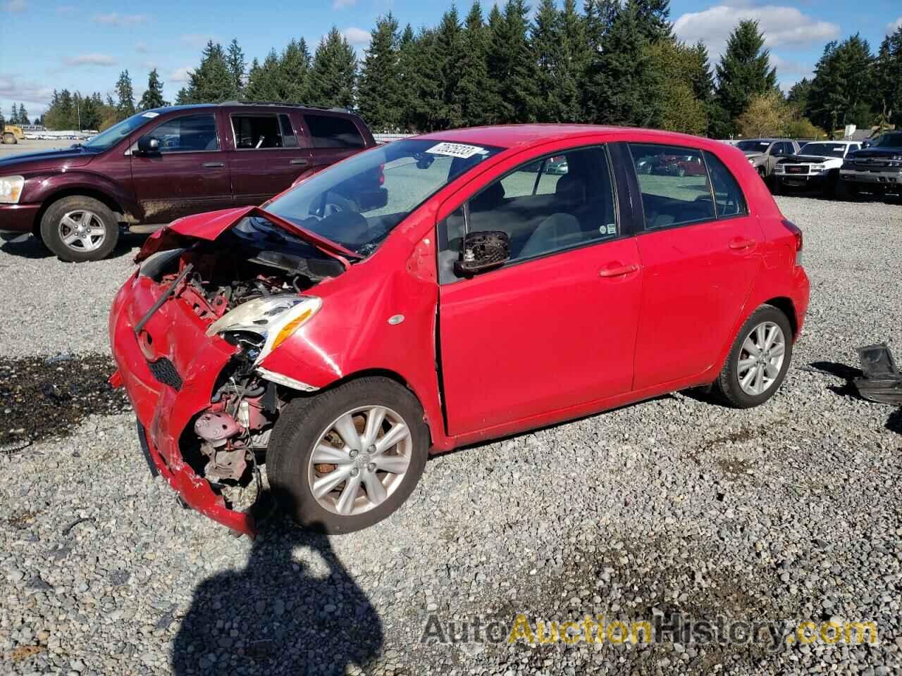 2011 TOYOTA YARIS, JTDKT4K38B5330909