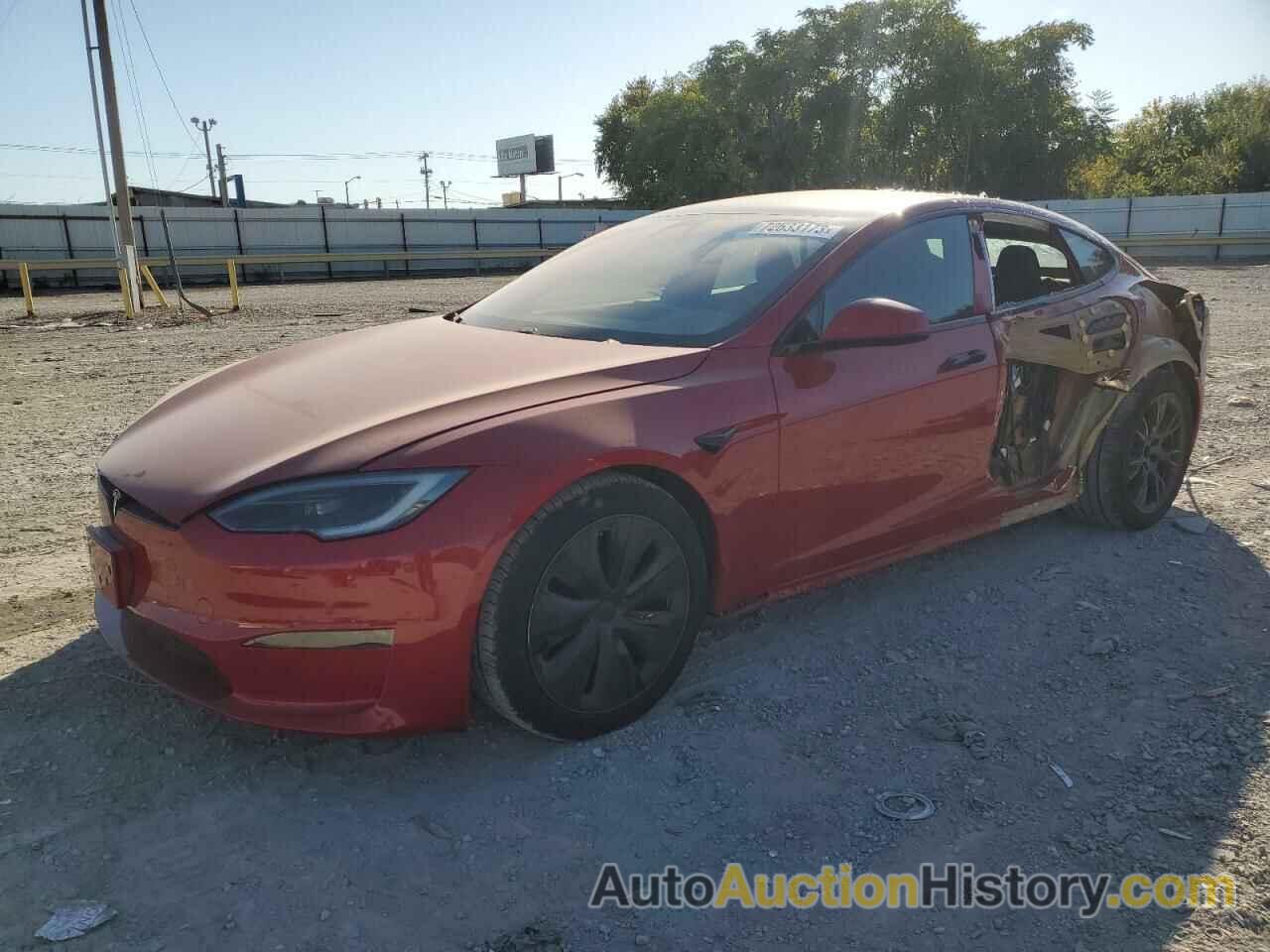 2022 TESLA MODEL S, 5YJSA1E51NF492076