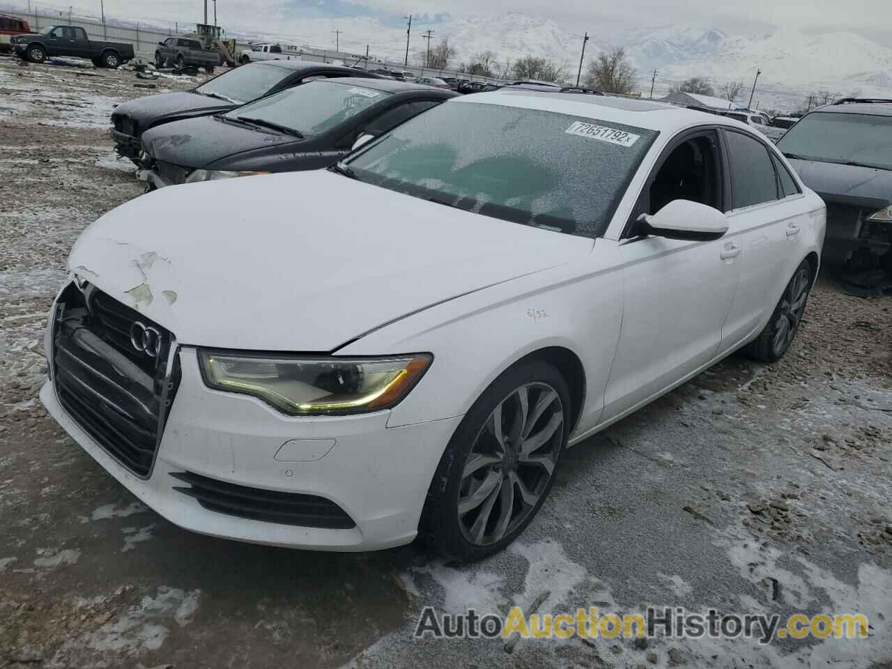 2013 AUDI A6 PREMIUM PLUS, WAUDFAFC3DN155686