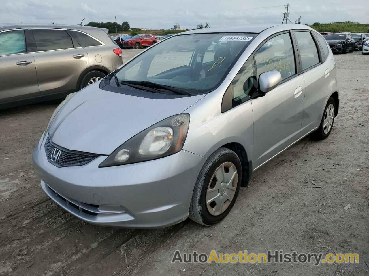 2013 HONDA FIT, JHMGE8H37DC034422