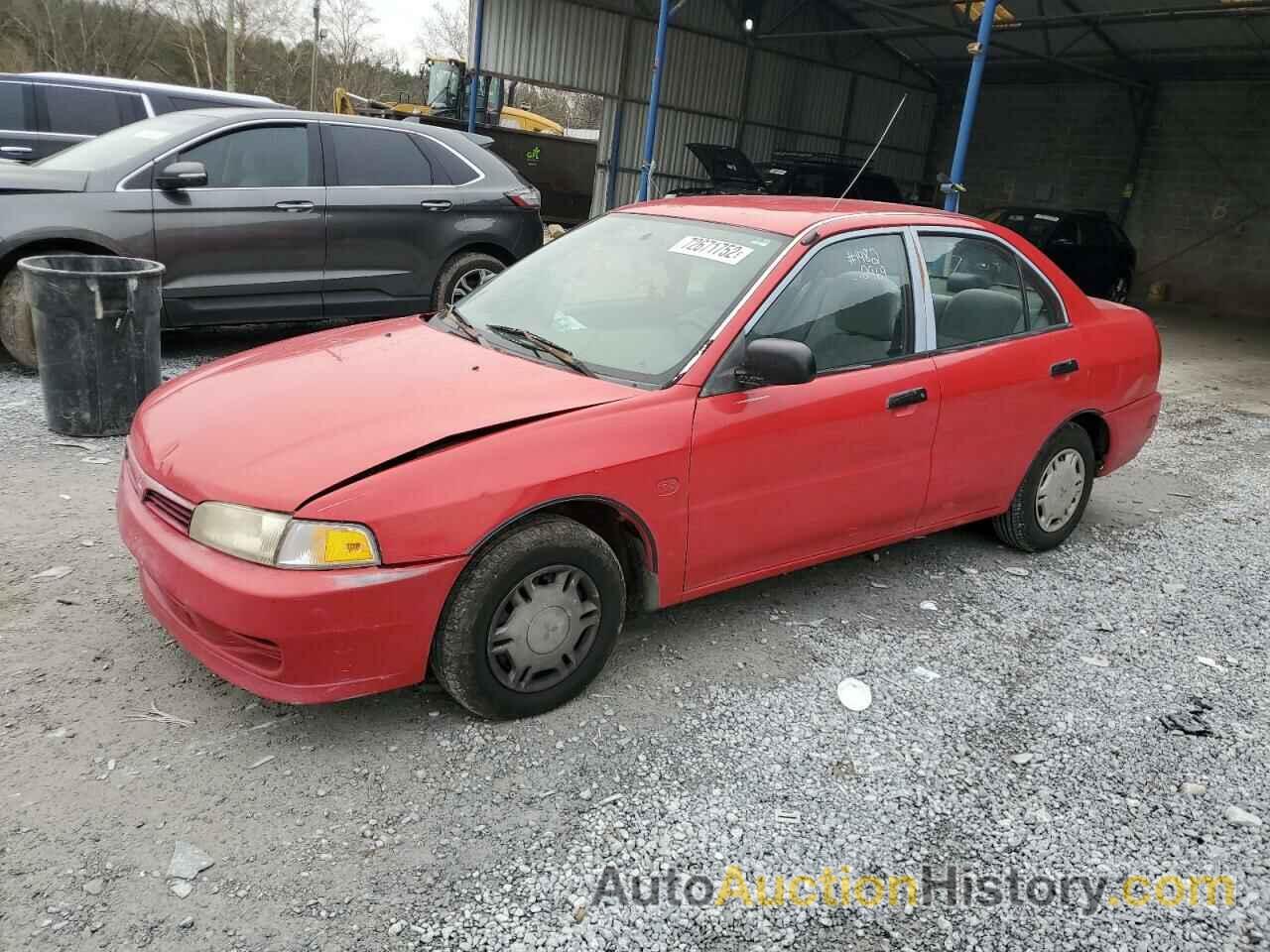 1998 MITSUBISHI MIRAGE DE, JA3AY26A3WU022969