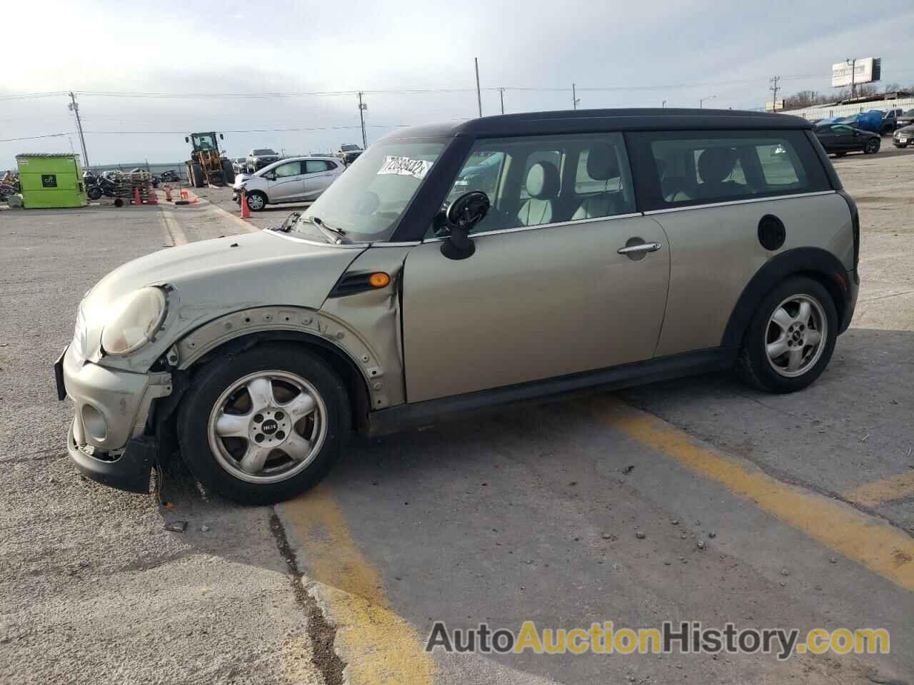 2011 MINI COOPER CLUBMAN, WMWZF3C51BTY00772