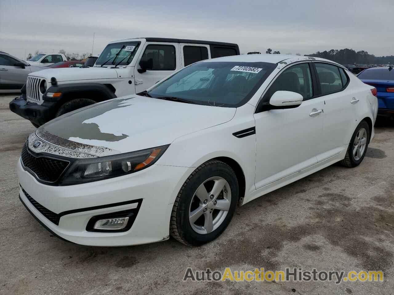 2014 KIA OPTIMA LX, 5XXGM4A71EG282080