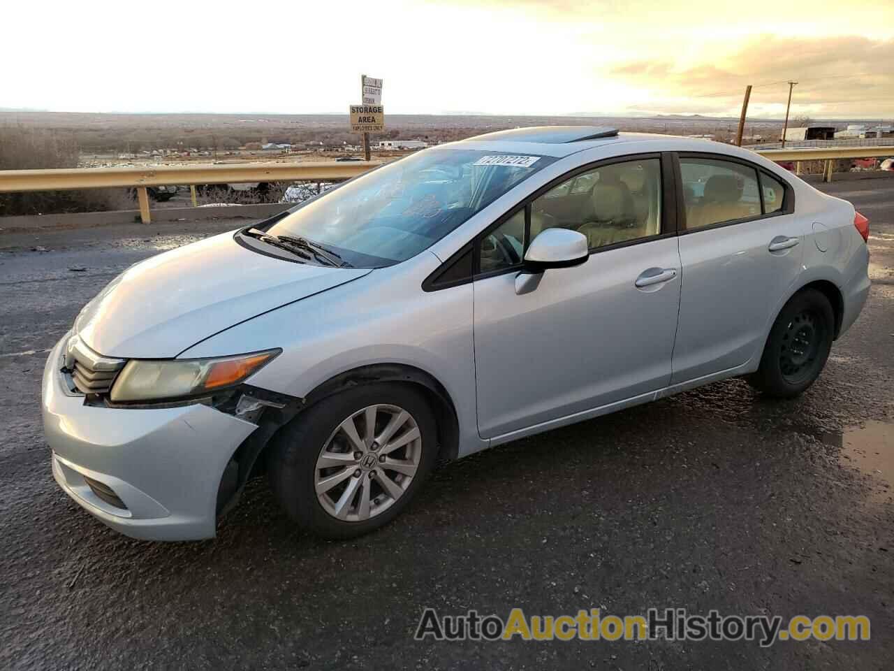 2012 HONDA CIVIC EXL, 2HGFB2F91CH535359