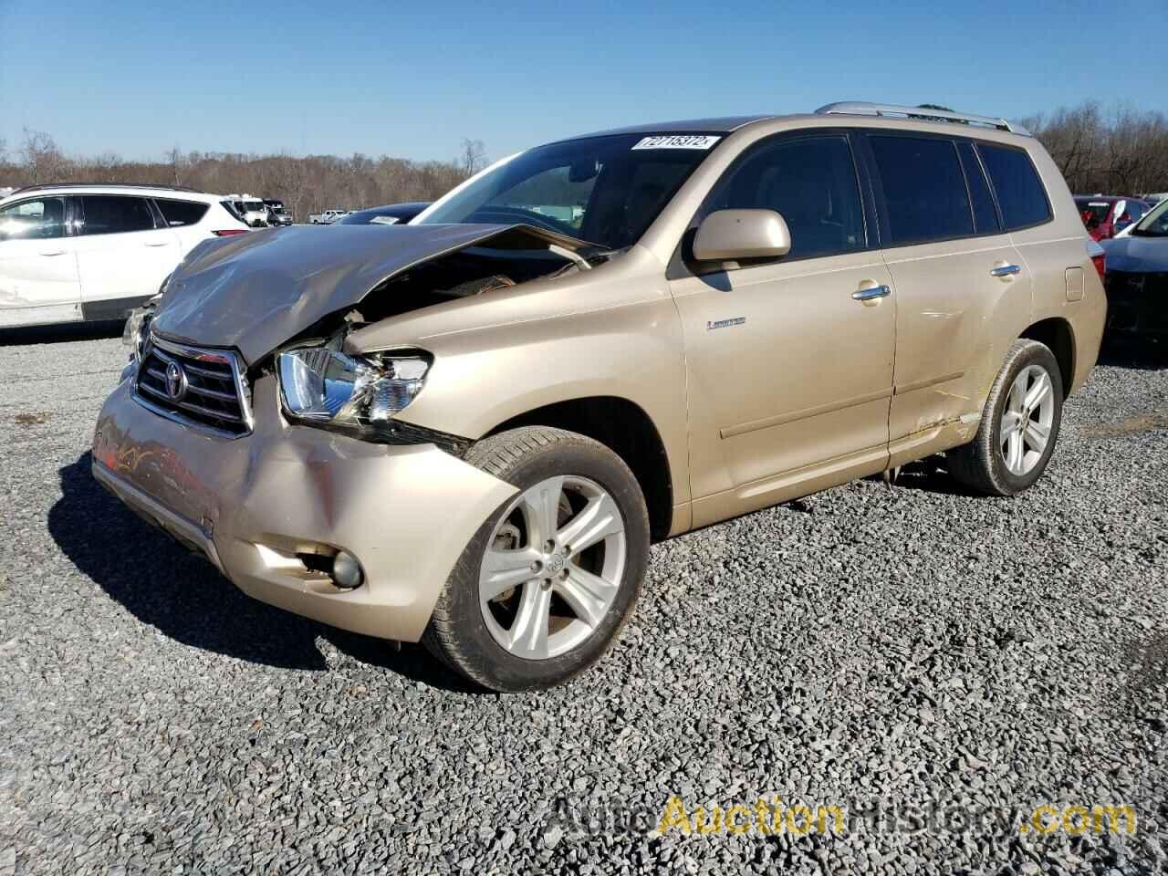 2009 TOYOTA HIGHLANDER LIMITED, JTEES42A392145916