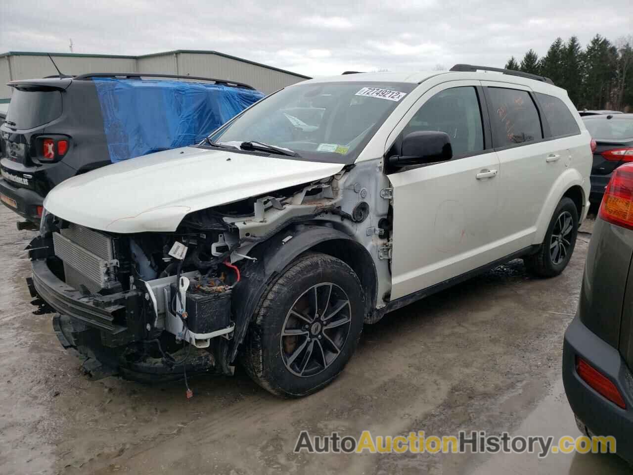 2019 DODGE JOURNEY SE, 3C4PDCBB6KT719553