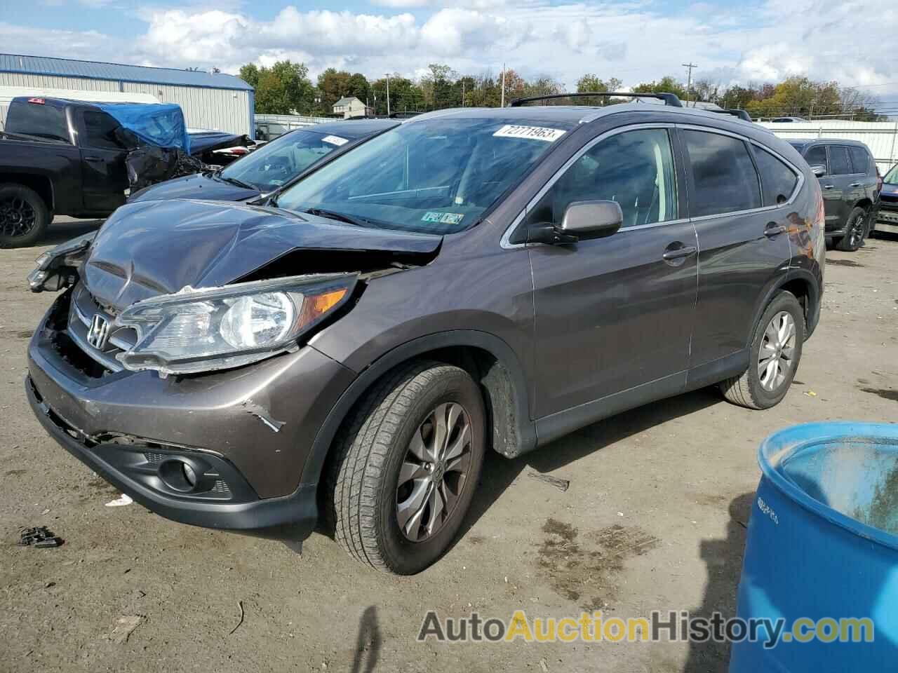 2014 HONDA CRV EXL, 5J6RM4H70EL012508