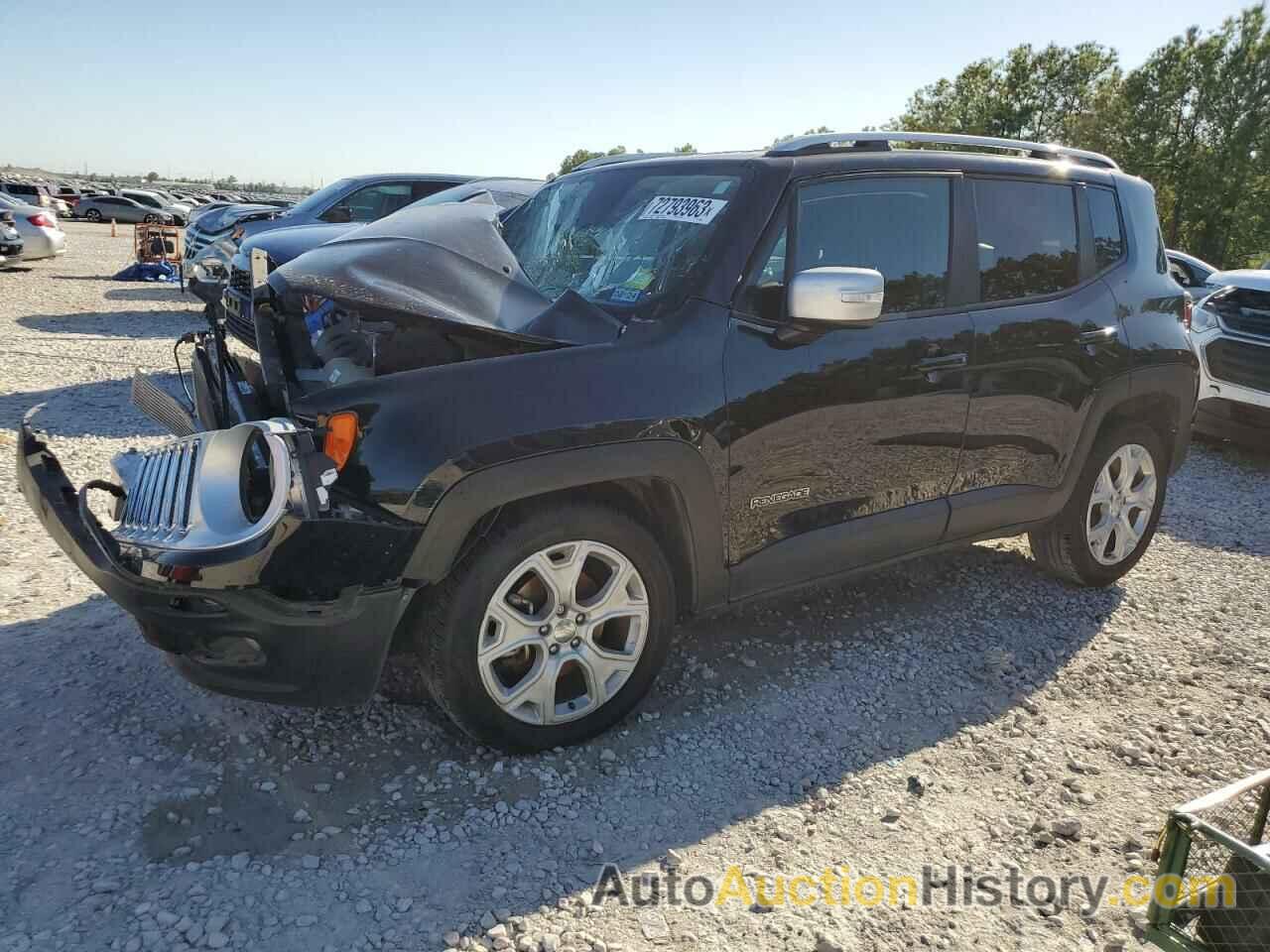 2018 JEEP RENEGADE LIMITED, ZACCJADB6JPH99550