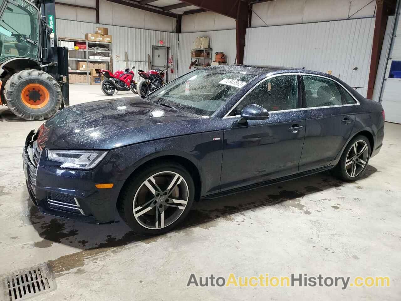 2017 AUDI A4 PREMIUM PLUS, WAUENAF49HN048292