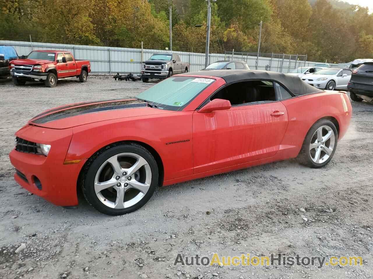 2013 CHEVROLET CAMARO LT, 2G1FB3D34D9244975