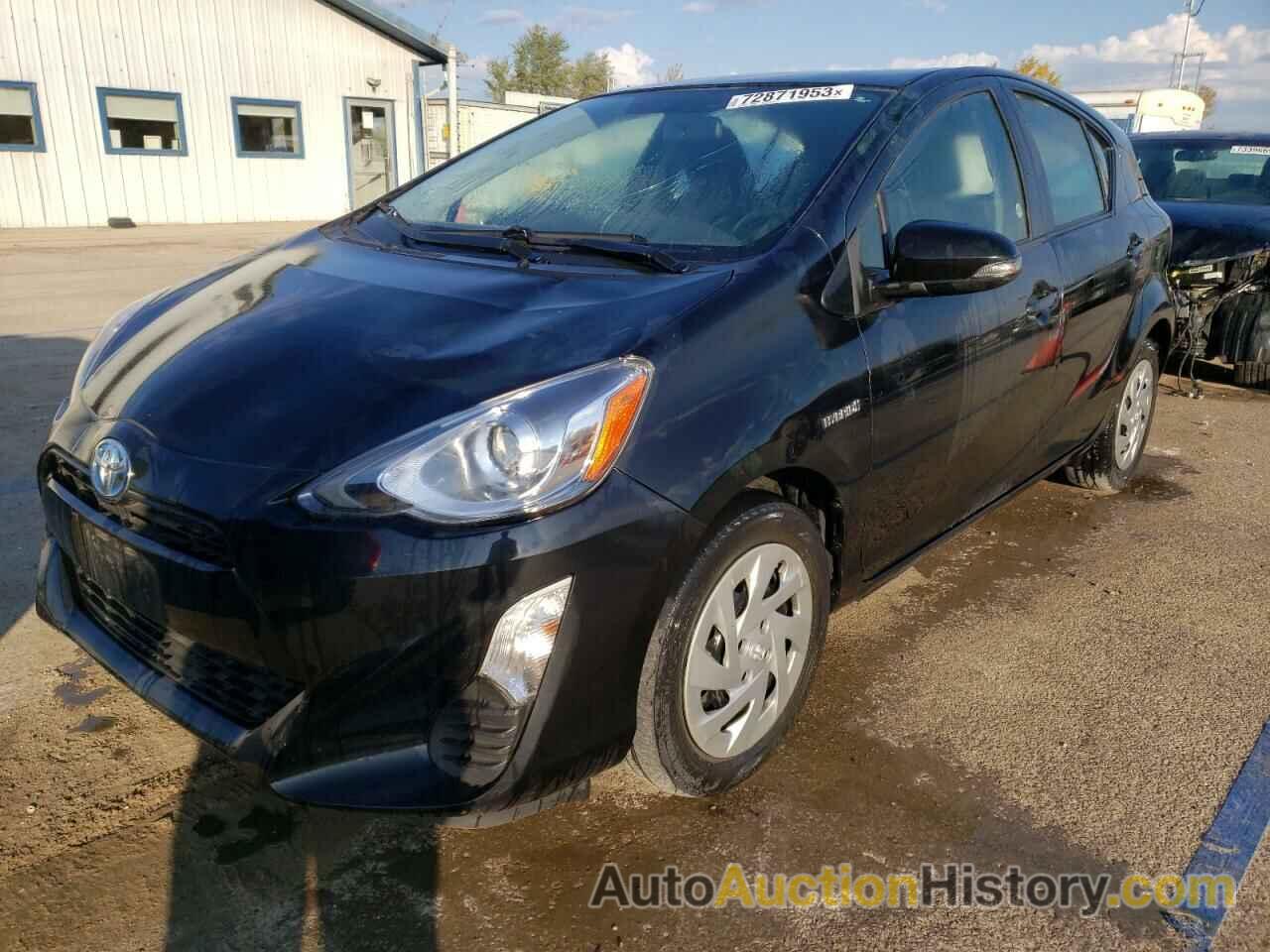 2016 TOYOTA PRIUS, JTDKDTB35G1129474