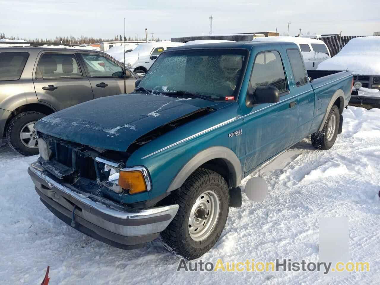 1996 FORD RANGER SUPER CAB, 1FTDR15U7TPA43609