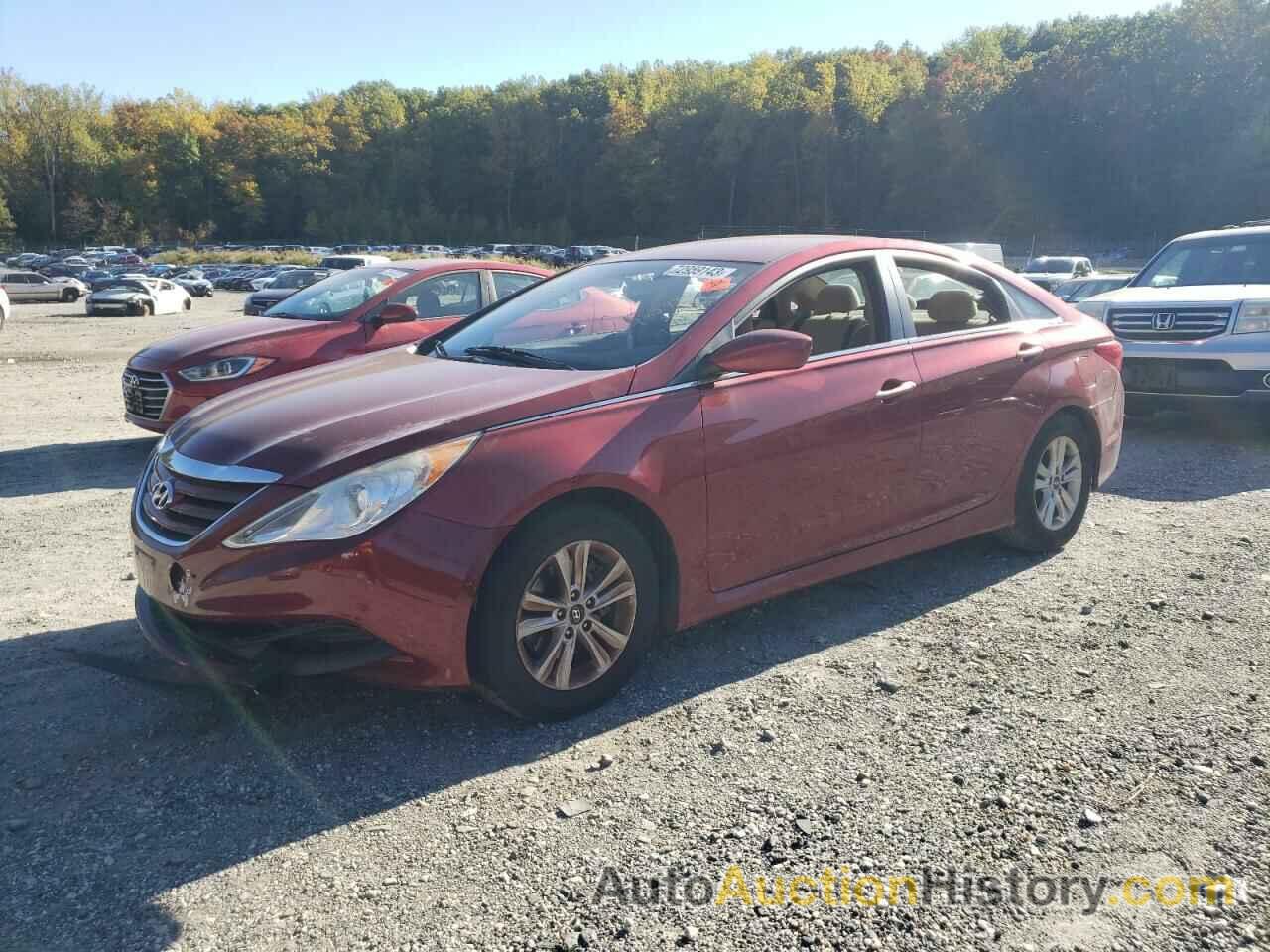 2014 HYUNDAI SONATA GLS, 5NPEB4ACXEH945337