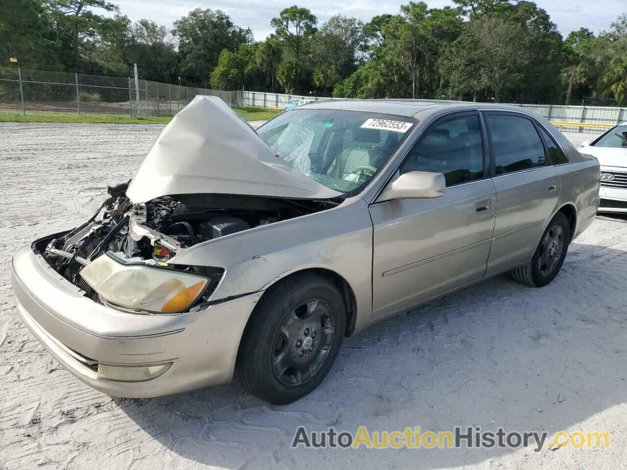 2003 TOYOTA AVALON XL, 4T1BF28B13U284546