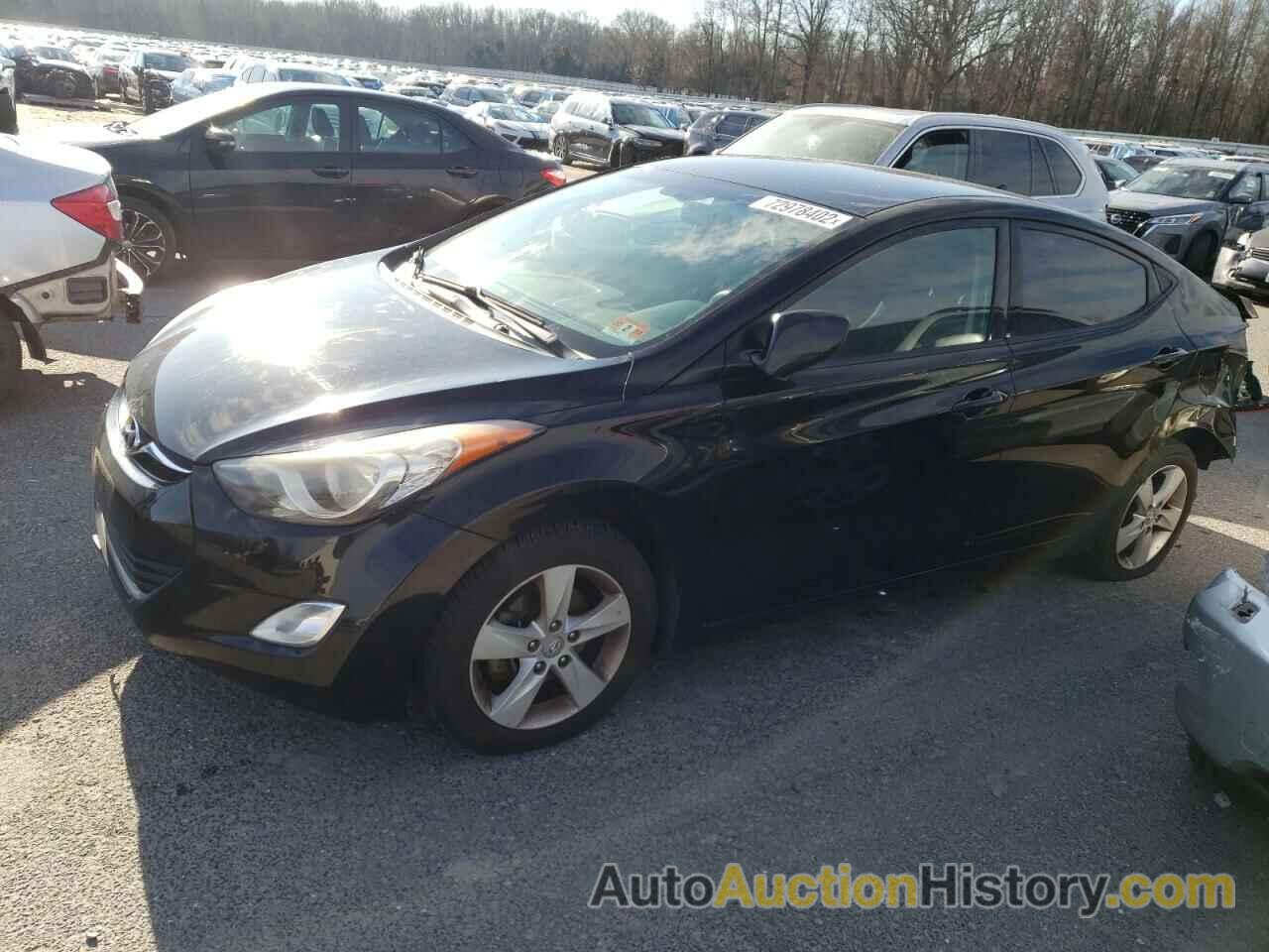 2013 HYUNDAI ELANTRA GLS, KMHDH4AE0DU002949