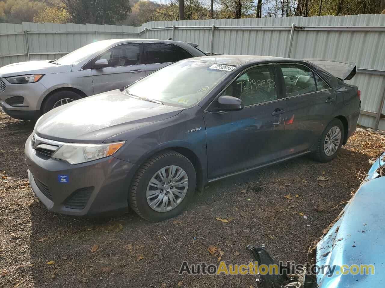 TOYOTA CAMRY HYBRID, 4T1BD1FK4CU024578