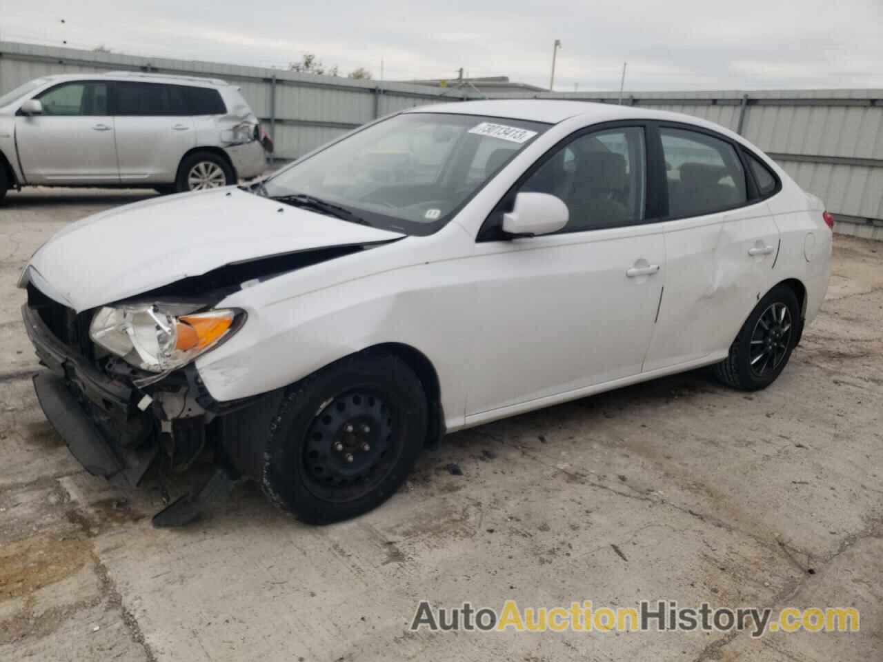 2010 HYUNDAI ELANTRA BLUE, KMHDU4AD3AU964435