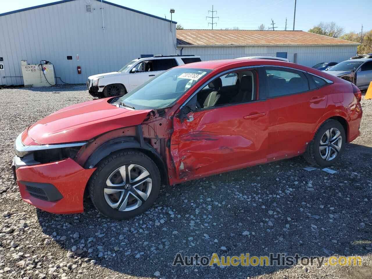 2018 HONDA CIVIC LX, 2HGFC2F54JH533676