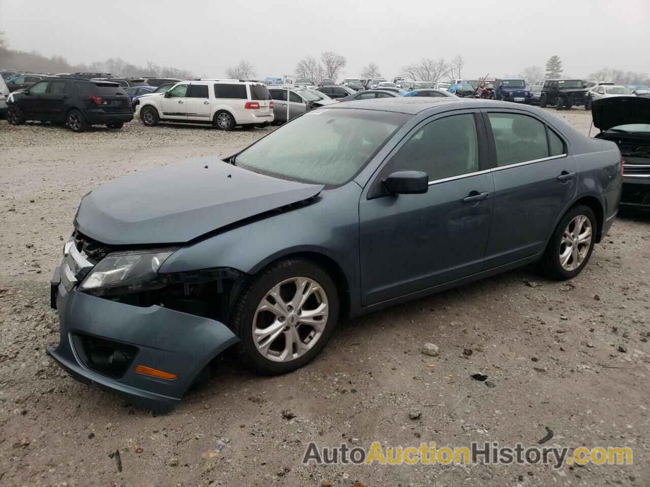 2012 FORD FUSION SE, 3FAHP0HA7CR241124