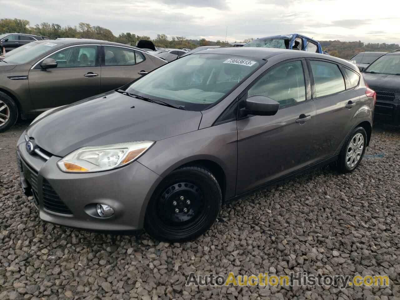 2012 FORD FOCUS SE, 1FAHP3K29CL205534