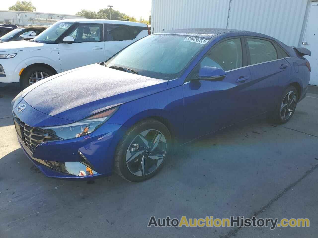 2023 HYUNDAI ELANTRA LIMITED, KMHLP4AG8PU497048