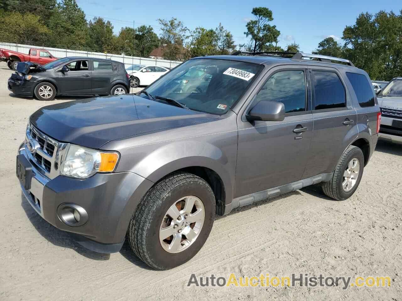 2011 FORD ESCAPE LIMITED, 1FMCU9EG4BKA82393