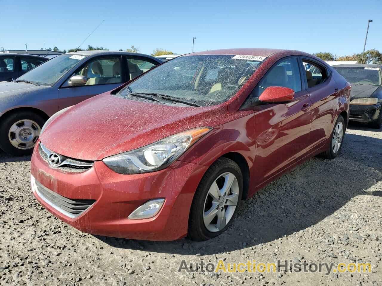 HYUNDAI ELANTRA GLS, KMHDH4AE3CU184466