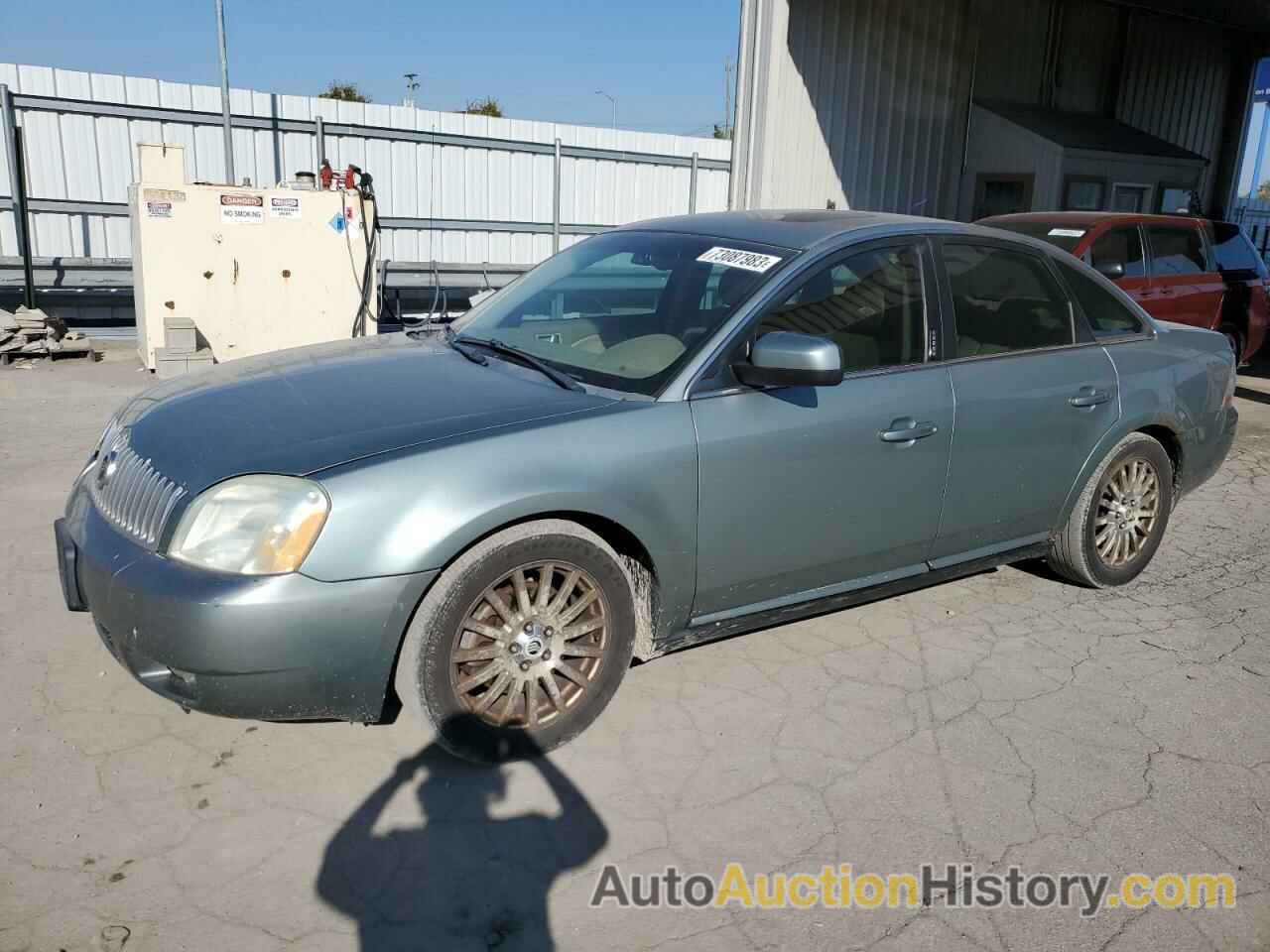 2007 MERCURY MONTEGO PREMIER, 1MEHM42147G602923