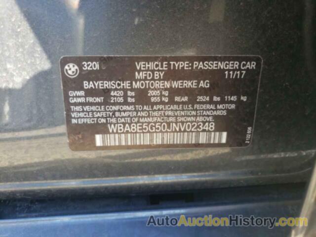 BMW 3 SERIES XI, WBA8E5G50JNV02348