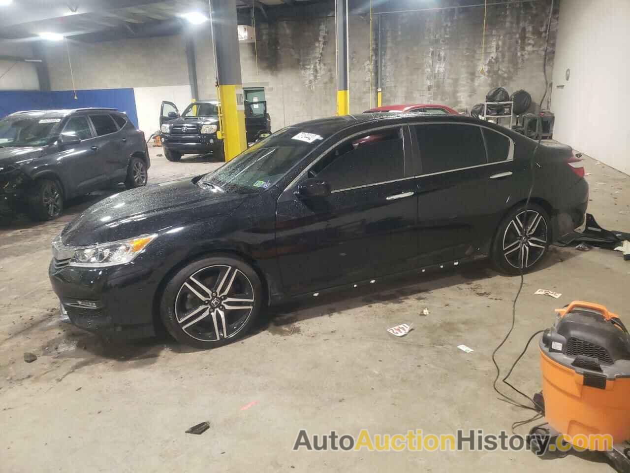 2016 HONDA ACCORD SPORT, 1HGCR2F54GA056501