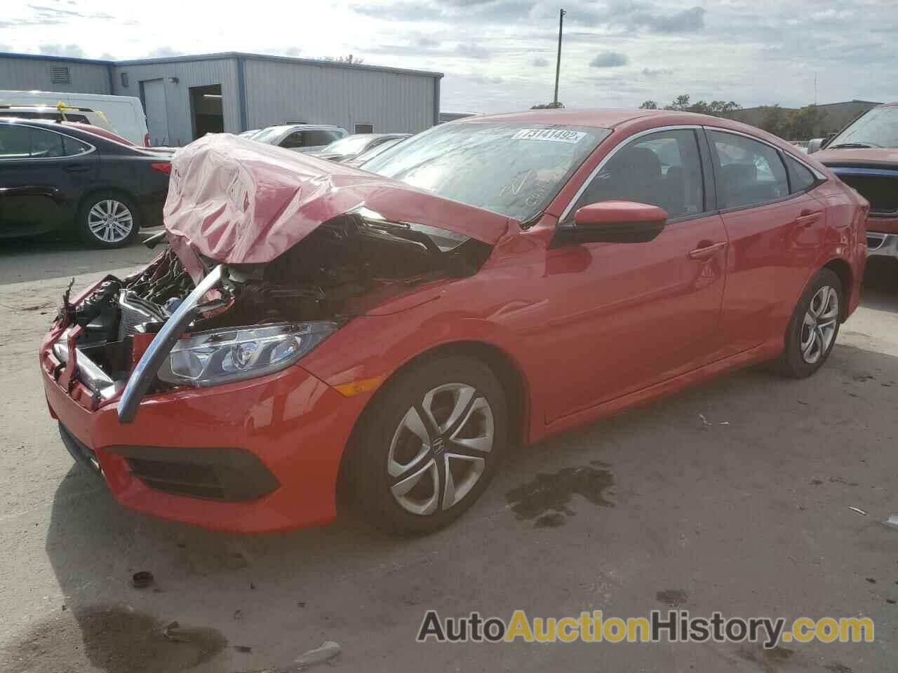 2018 HONDA CIVIC LX, 2HGFC2F58JH570651