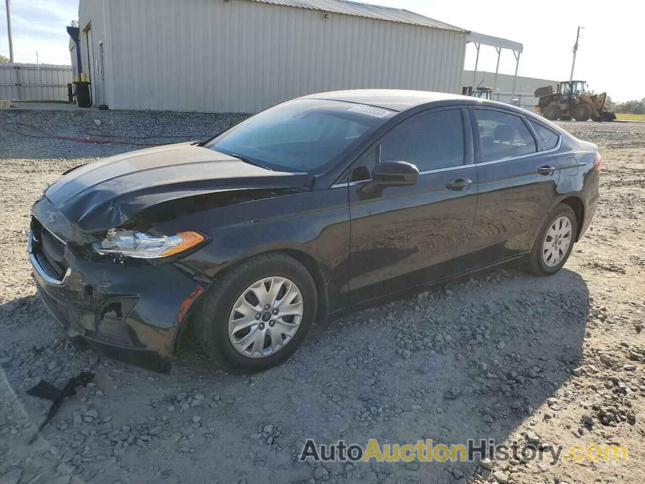 2019 FORD FUSION S, 3FA6P0G74KR280782