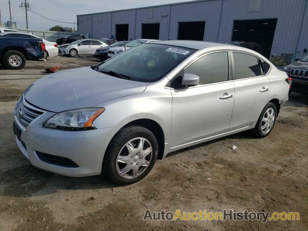 2014 NISSAN SENTRA S, 3N1AB7AP6EL674833