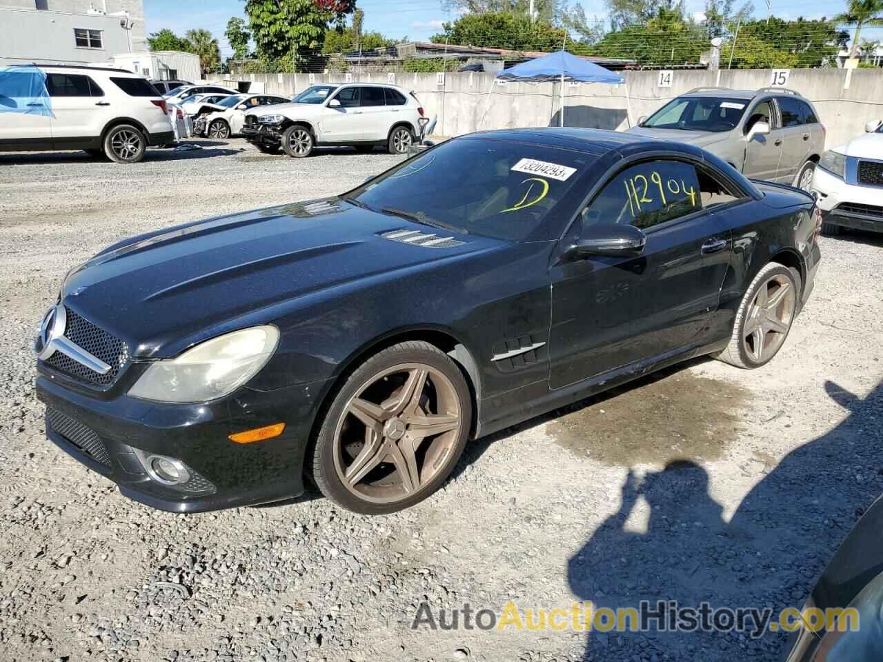 2009 MERCEDES-BENZ SL-CLASS 550, WDBSK71F09F154151