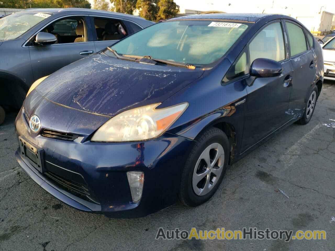 2012 TOYOTA PRIUS, JTDKN3DU2C1594016