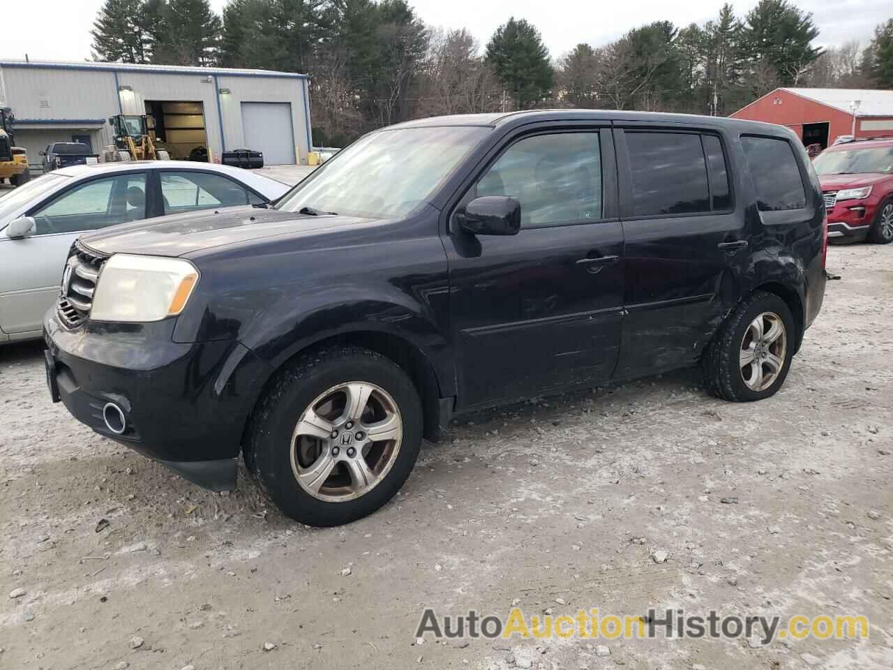 2012 HONDA PILOT EXL, 5FNYF4H51CB035032