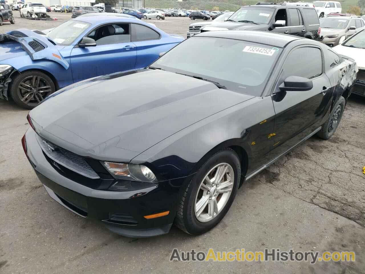 2012 FORD MUSTANG, 1ZVBP8AM5C5253002