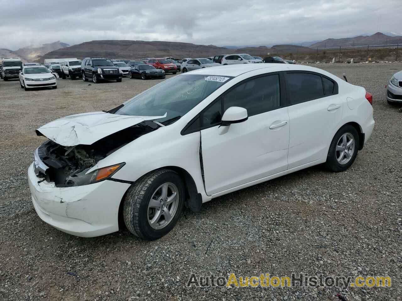 2012 HONDA CIVIC NATURAL GAS, 19XFB5F55CE002777