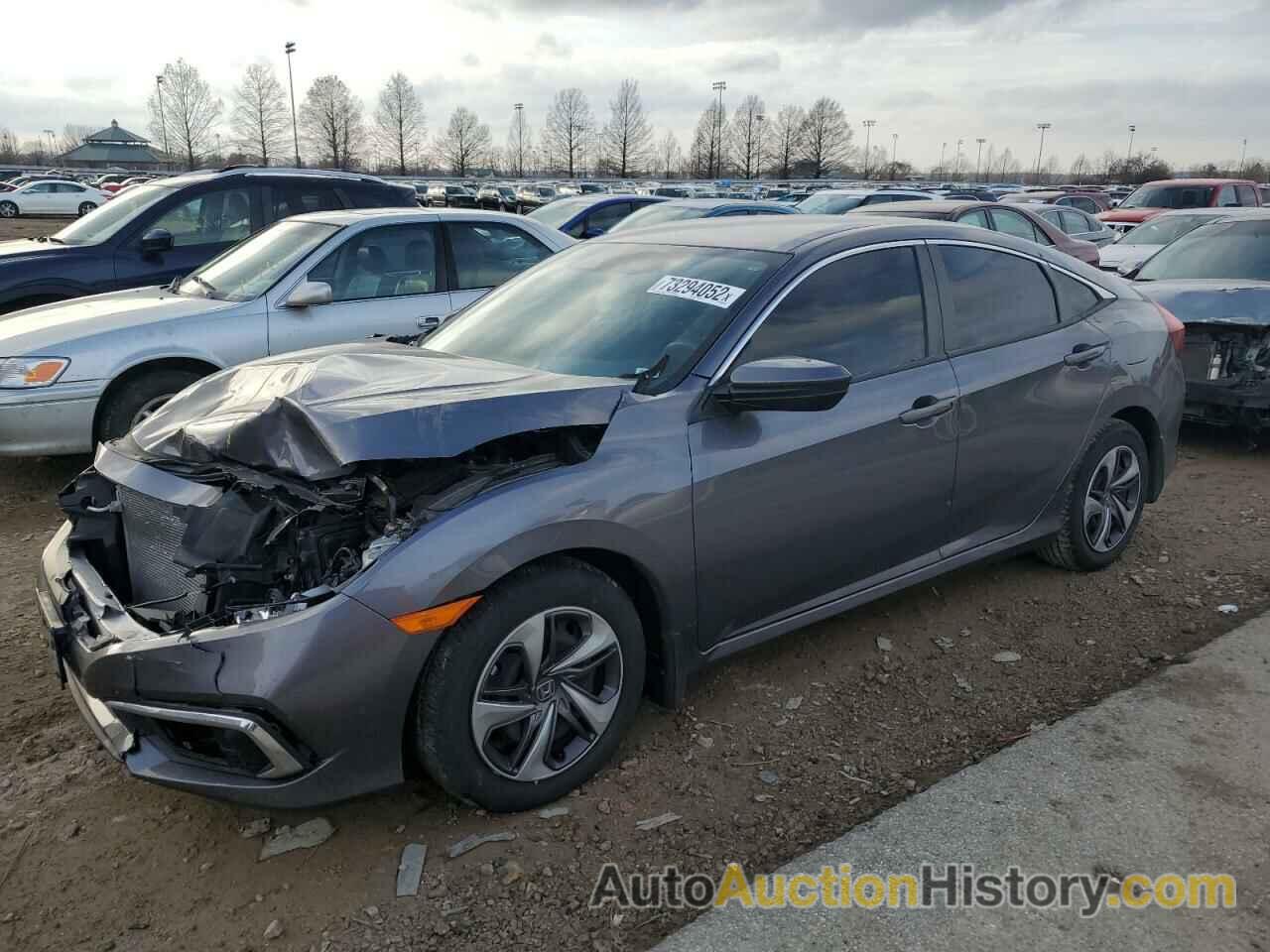 2020 HONDA CIVIC LX, 19XFC2F65LE026856